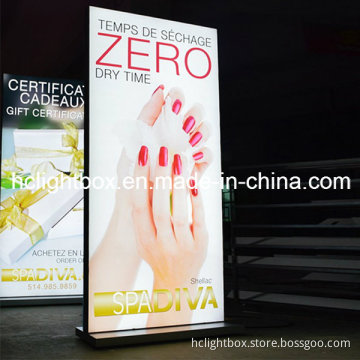 Free Standing Frameless Fabric Light Box
